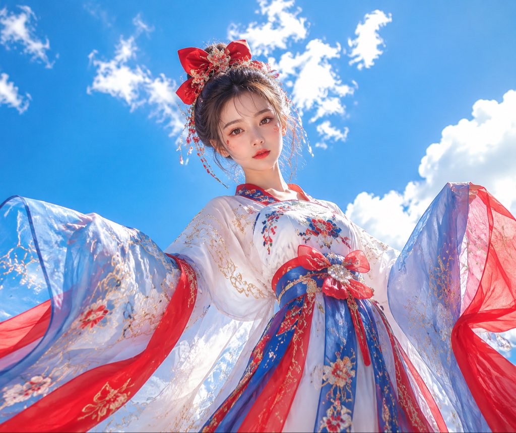 新中式汉服少女写真