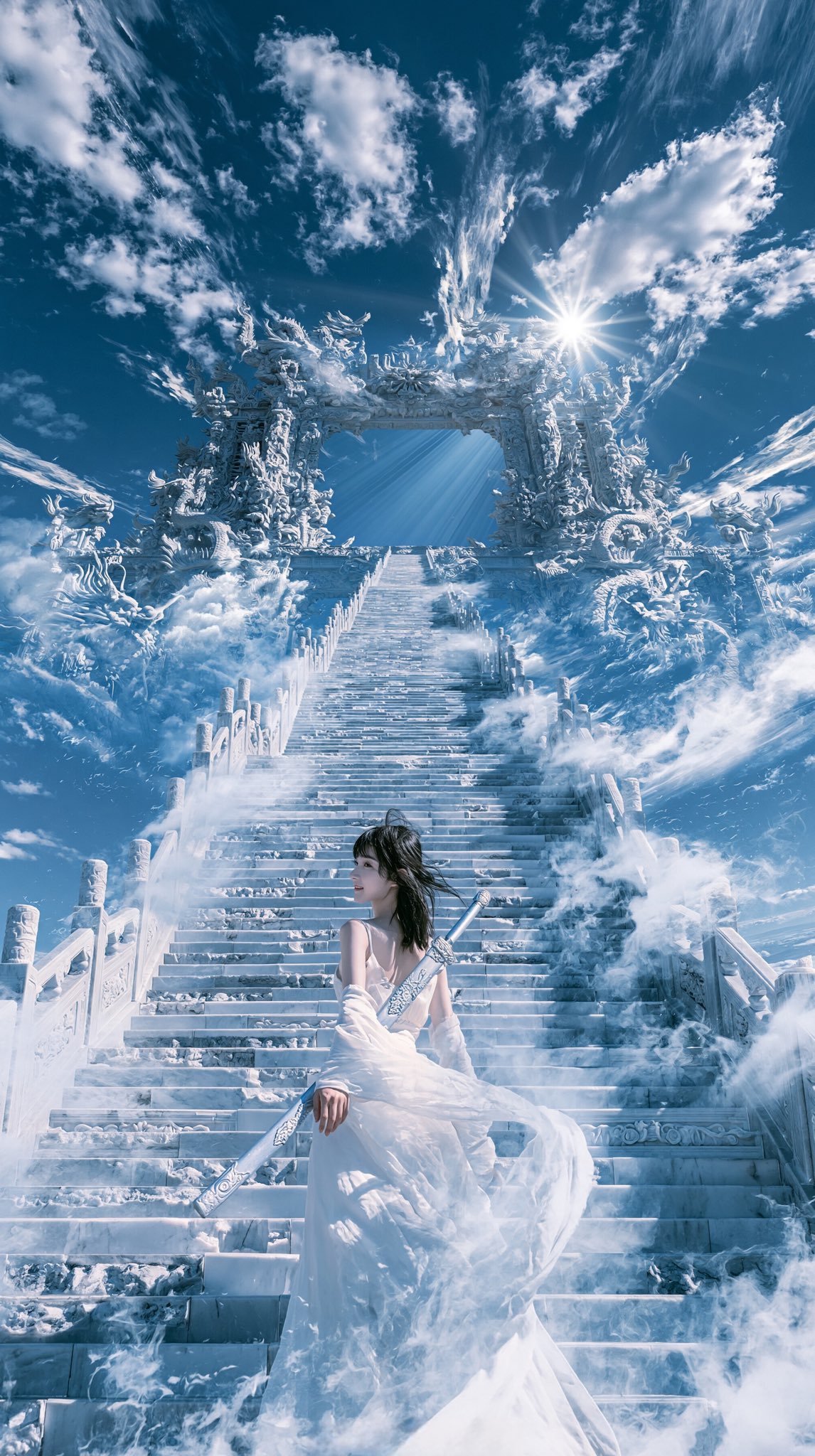 天宫仙阶：东方玄幻电影级人像