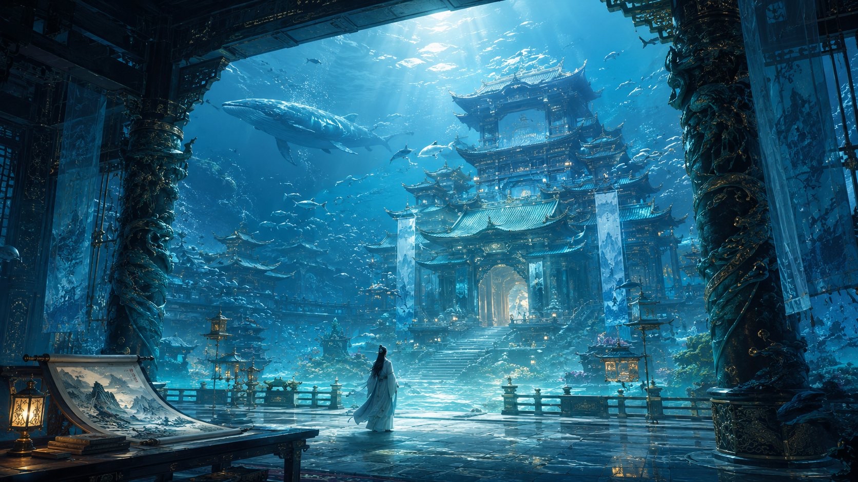 东方仙侠天宫云海 · 电影级奇幻建筑