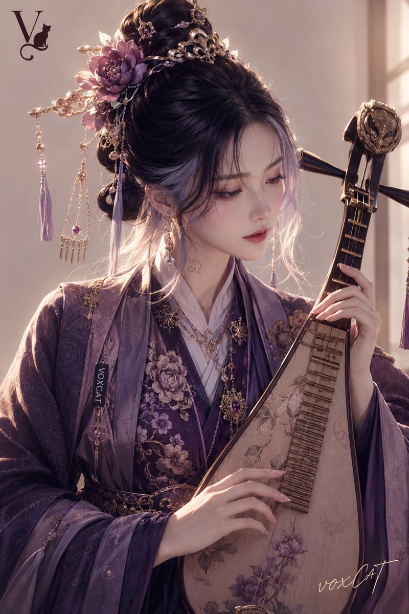 粉彩复古旅店：薄荷蓝与奶油粉的 editorial 人像 - 图 5