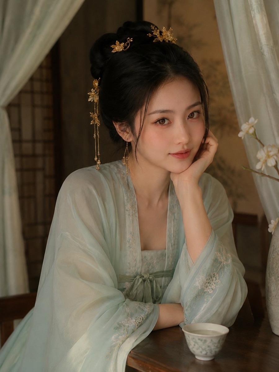 古风人像:东方美学的温柔凝视