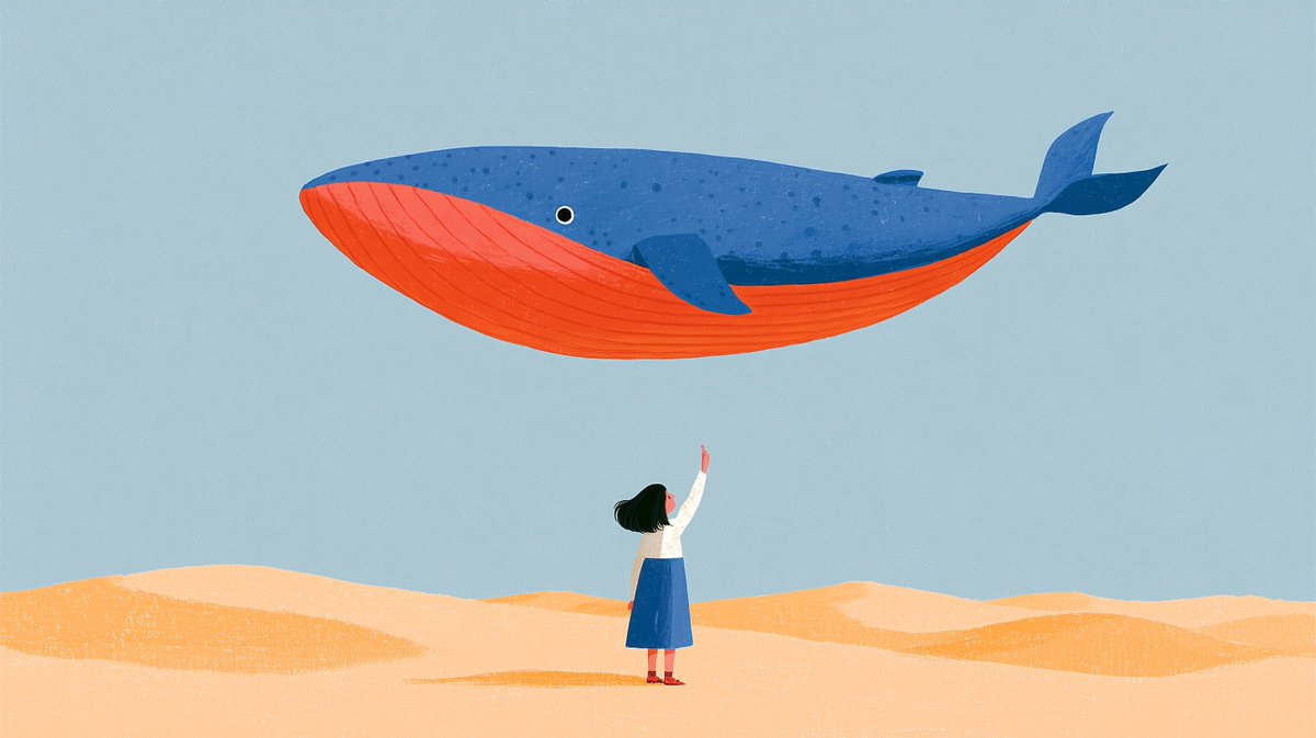沙漠巨鲸：少女伸手触碰天空