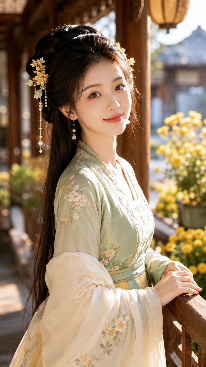 金盏晨露：古风贵女暖光美妆