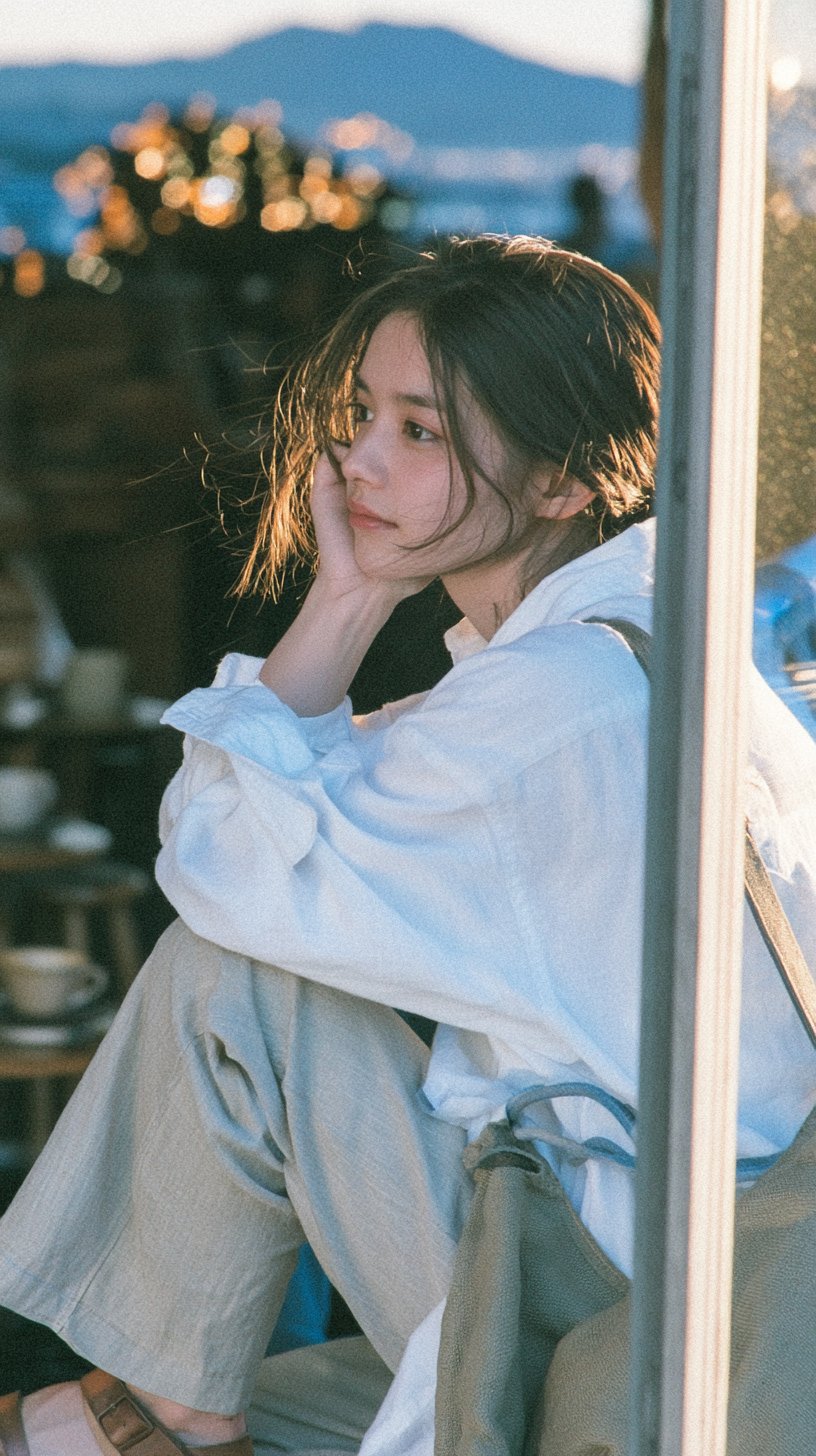 日系夏日少女写真