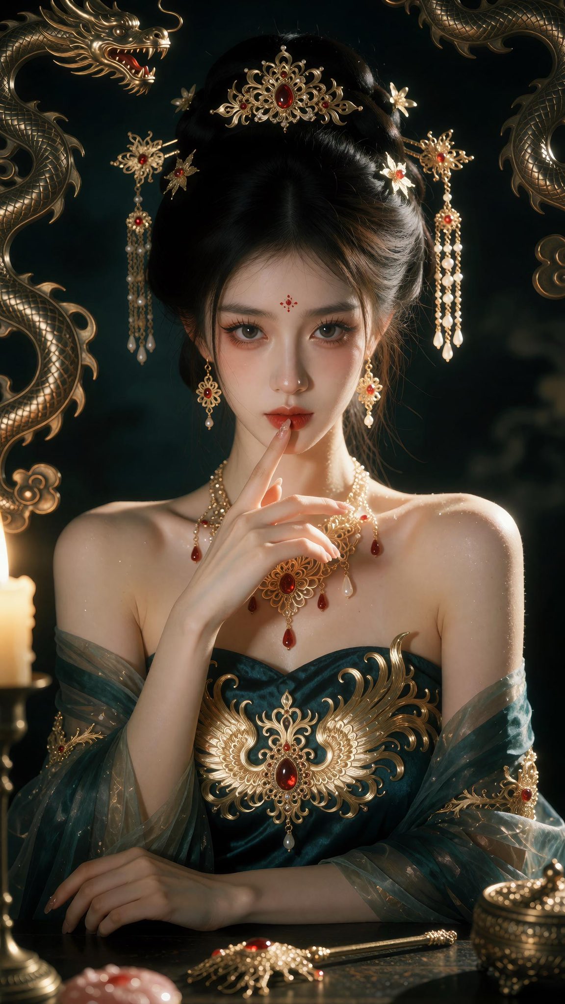 凤凰金冠：东方神殿定妆照