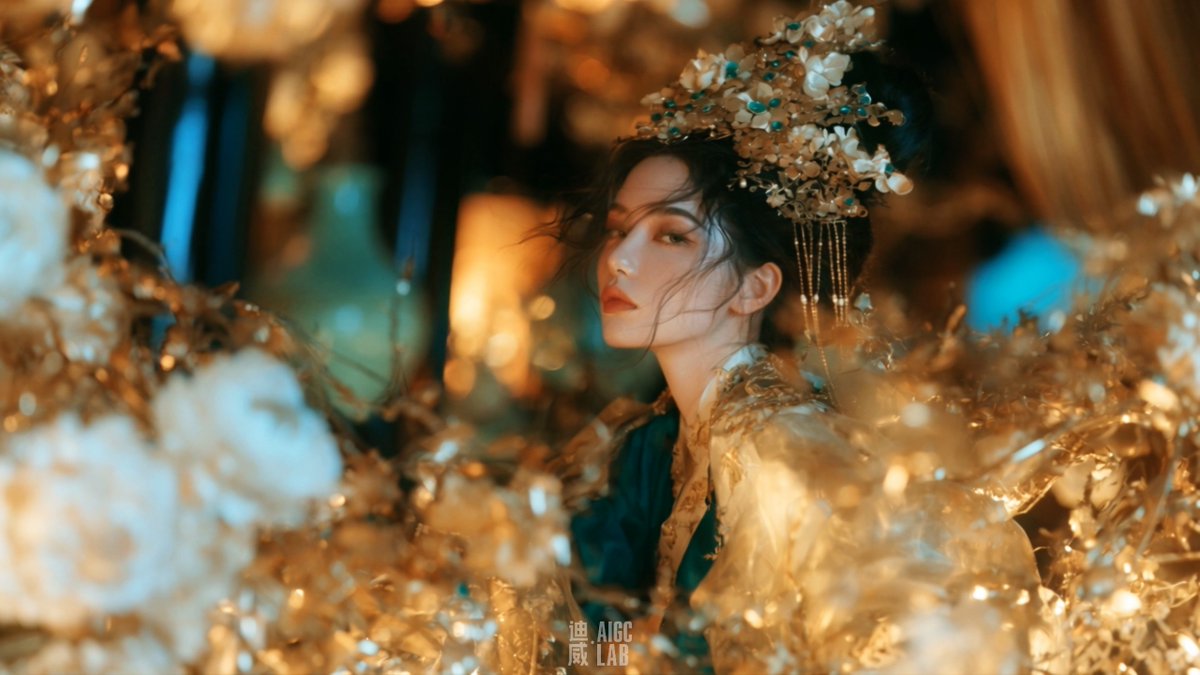 鎏金幻梦：古殿侧影的东方奢华